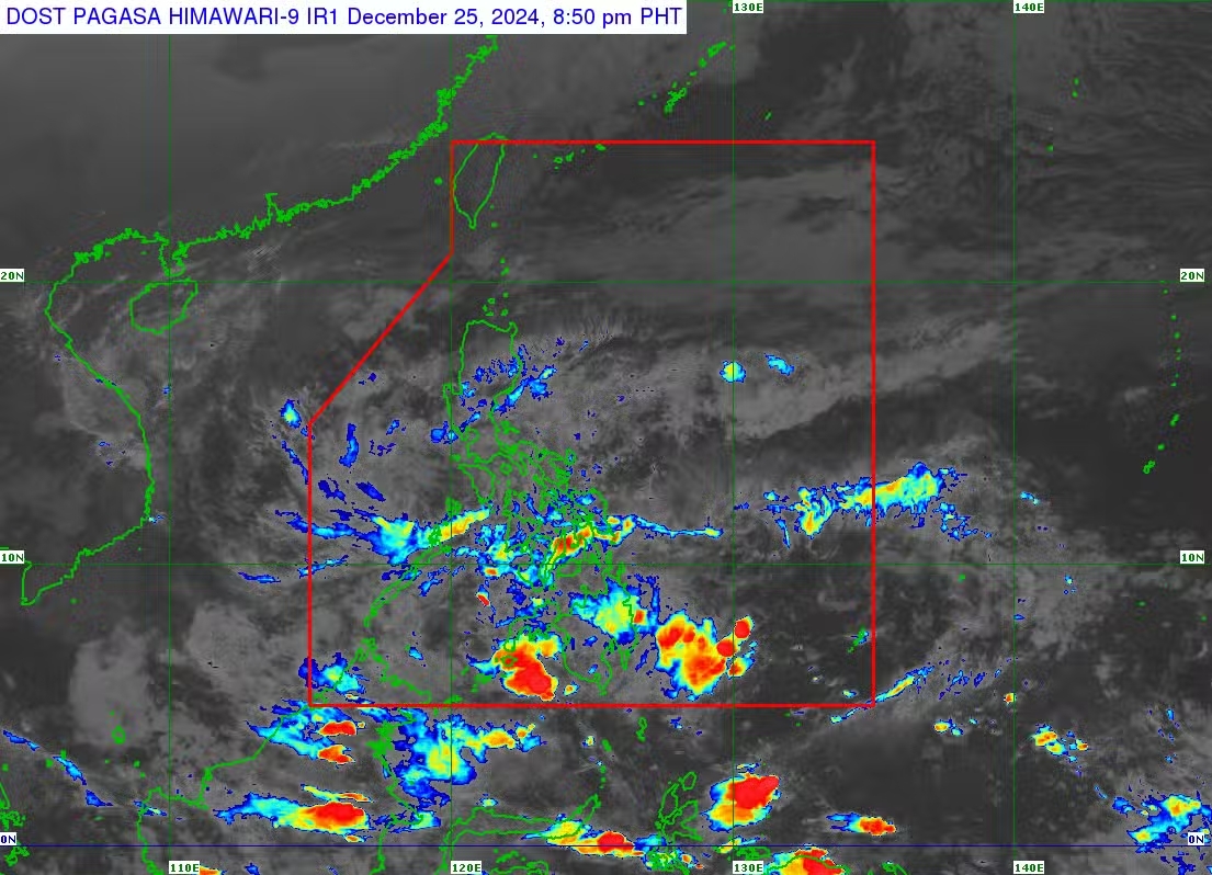 3 weather systems to bring rain across PH areas on Thursday, Dec. 26